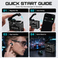 Mecha-Style Bluetooth Wireless Earbuds