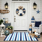 🚪 LIMITED‑TIME 50% OFF! 🎃 Simple Striped Non‑Slip Door Mat, Stain Resistant Entry Rug With Reinforced Edge, Available In Multiple Sizes ✨