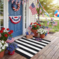 🚪 LIMITED‑TIME 50% OFF! 🎃 Simple Striped Non‑Slip Door Mat, Stain Resistant Entry Rug With Reinforced Edge, Available In Multiple Sizes ✨