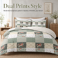 💐 All Season Brushed Floral Bedding Set – Soft, Reversible, Decorative ✨