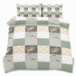 💐 All Season Brushed Floral Bedding Set – Soft, Reversible, Decorative ✨