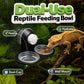 🦎 LIMITED-TIME 50% OFF! 💧 Double Reptile Feeding Ledge with Bowls – Stable Mount, Easy Clean ✨