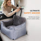🐾 LIMITED-TIME 50% OFF! 🚗 Car Pet Booster Seat – Half-enclosed & travel-safe ✨