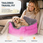 🐾 LIMITED-TIME 50% OFF! 🚗 Car Pet Booster Seat – Half-enclosed & travel-safe ✨