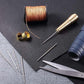 🧵 Save 50%! 🛠️ 5PCS Leather Sewing Awl Kit – Steel & copper handle ✨