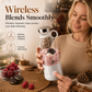 🔋 Portable Electric Juicer Cup with USB Magnetic Charging – Mini Personal Blender