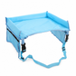 Kids Car Seat Travel Tray Activity Desk with Lap Drawing Board and Baby Stroller Backseat Hanging Storage Organizer Bag