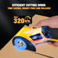 Portable Cordless Electric Fabric Scissors Kit