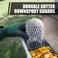 🏠 50% OFF! 🍂 Gutter Downspout Guards – Aluminium mesh, blocks leaves & keeps flow ✨