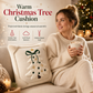 🌸Buy 1 Get 1 Free🎁🎄 Embroidered Christmas Tree Throw Pillow Cover with Bow 45x45cm Decorative Cushion Cover for Living Room Sofa 🧸