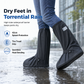 Waterproof High-Top Silicone Rain Shoe Covers