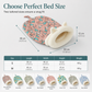 📢📢50% OFF !! ⏰Semi Enclosed Warm Sleeping Bag Bed Soft Deep Sleep Pet Cave Nest and Quilt for Cats and Small Dogs