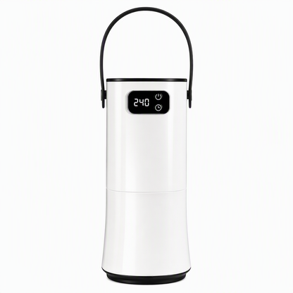 Portable Foldable Clothes Dryer Small Household Clothes Drying Machine with 240 Minute Timer and Large Clothes Bag for Travel and Dormitory