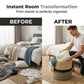Two-Tone Woven Rope Storage Basket