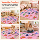 🧸 50% OFF! ✨ Crystal Velvet Cartoon Kids Area Rug – Ultra-Soft Skin-Friendly Surface, Slip-Resistant Backing & Stain-Resistant Washable Mat – Alphabet & Space Themes for Playful Learning 🪐