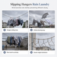 Windproof Non-Slip Fence Style Clothesline