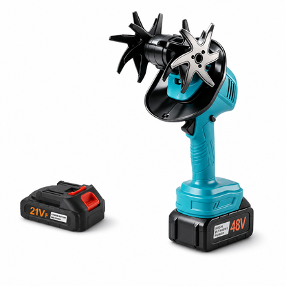 🌱 50% OFF! ⚡ Cordless Mini Tiller – 21V, portable & garden soil loosener ✨