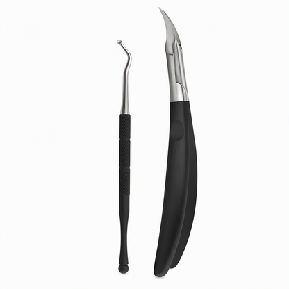 🦶 50% OFF! 🔧 2-Piece Toenail Set – Ingrown clipper & dead skin nipper ✨