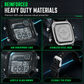 Square Digital Sports Watch Waterproof Outdoor Electronic Calendar Wristwatch for Men and Women