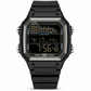 Square Digital Sports Watch Waterproof Outdoor Electronic Calendar Wristwatch for Men and Women
