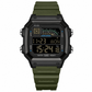 Square Digital Sports Watch Waterproof Outdoor Electronic Calendar Wristwatch for Men and Women