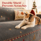 📢📢50% OFF !! ⏰Thickened Christmas Style Chenille Sofa Cover Full Coverage Cat Scratch Resistant and Stain Resistant Couch Slipcover