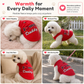 🐾 50% OFF NOW ✨ Warm Pet Sweater with Leash Ring — "Love Dad & Mum" Design ❄️