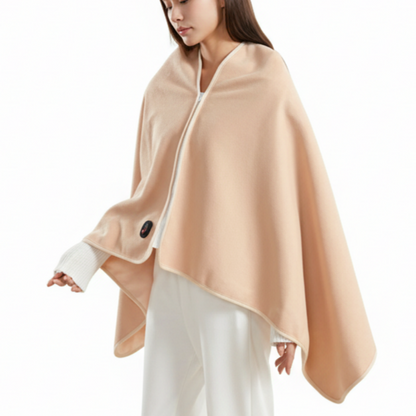 Ultra-Warm Cozy Washable Electric Warming Shawl