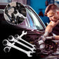 🔥 Open Tubing Ratchet Wrench – Fast Work in Tight Spaces 🔧