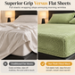 🌙 50% OFF! Cozy Plush Fitted Sheet – Velvety Softness & All-Around Elastic for Chilly Nights ✨🏠