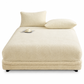 🌙 50% OFF! Cozy Plush Fitted Sheet – Velvety Softness & All-Around Elastic for Chilly Nights ✨🏠