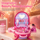 👑 LIMITED-TIME 50% OFF! ✨ 3-in-1 Princess Vanity Suitcase – Magical, Portable, Kid-Safe 🧳
