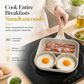 Non-Stick Multi-Hole Egg and Pancake Frying Pan