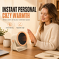 📢📢 50% OFF🔥 Portable Desktop Heater – Adjustable Warm Air & Two Heat Settings for Home and Office
