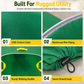 Portable Pop Up Leaf Collector and Reusable Yard Garden Waste Bag