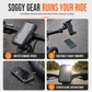 Waterproof Bicycle Front Frame Bag Top Tube Cycling Bag with Phone Holder for Mountain and Road Bikes