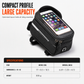Waterproof Bicycle Front Frame Bag Top Tube Cycling Bag with Phone Holder for Mountain and Road Bikes